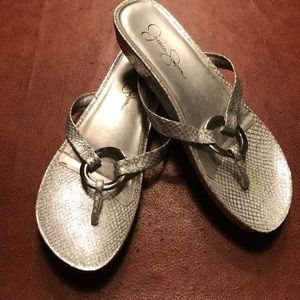 Silver Sandals